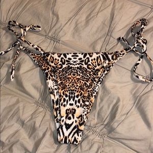 Animal Print Bikini Bottoms